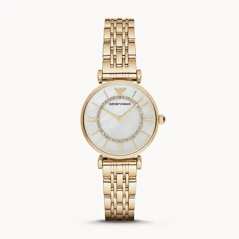 Emporio Armani Classic MOP Dial Ladies Watch | AR1907