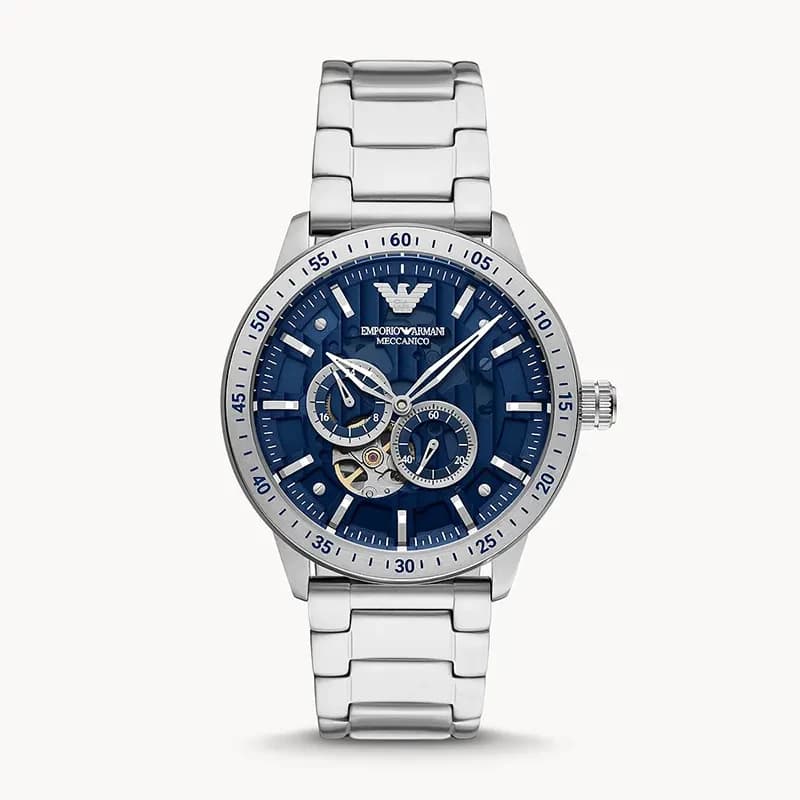 Emporio Armani Mario Automatic Blue Dial Men's Watch | AR60052