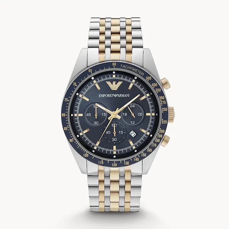 Emporio Armani Chronograph Blue Dial Men's Watch | AR8030
