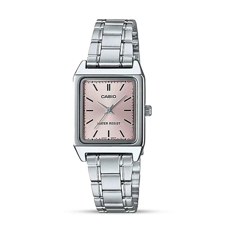 Casio Enticer Light Pink Dial Ladies Watch | LTP-V007D-4E