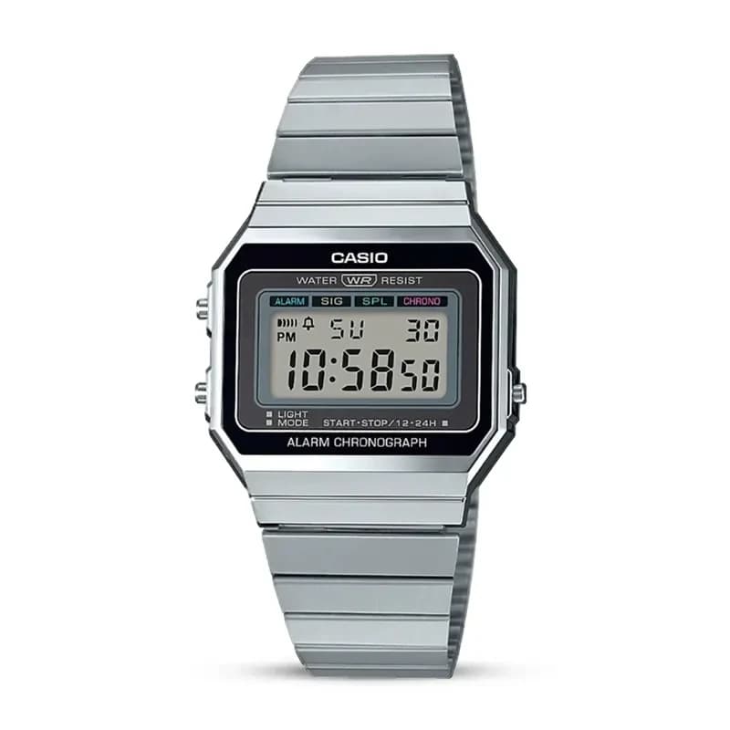Casio A700W-1ADF Super Slim Vintage Digital Watch
