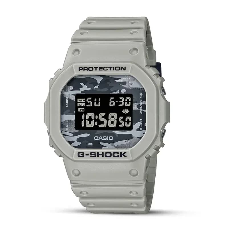 Casio G-Shock Digital Camouflage Motif Dial Men’s Watch | DW-5600CA-8