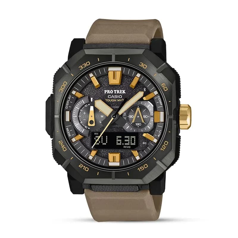 Casio Pro Trek Triple Sensor Solar Bluetooth Men's Watch | PRW-B1000-5