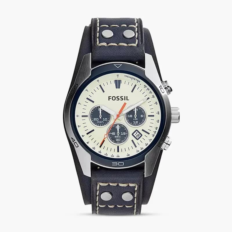 Fossil Coachman Chronograph Cream Dial Men’s Watch | CH3051