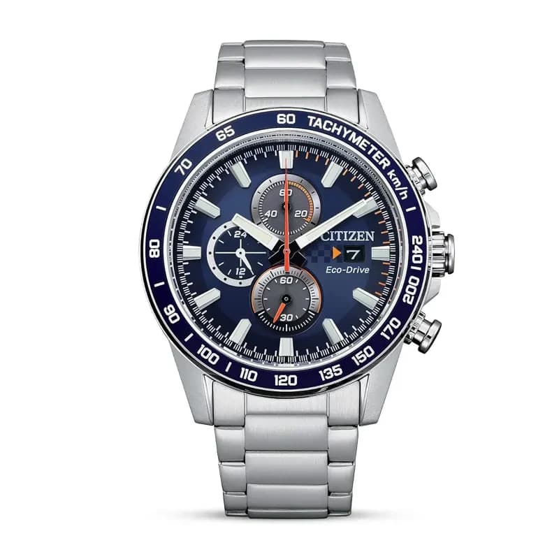 Citizen Brycen Weekender Eco-Drive Blue Dial Men's Watch | CA0781-50L