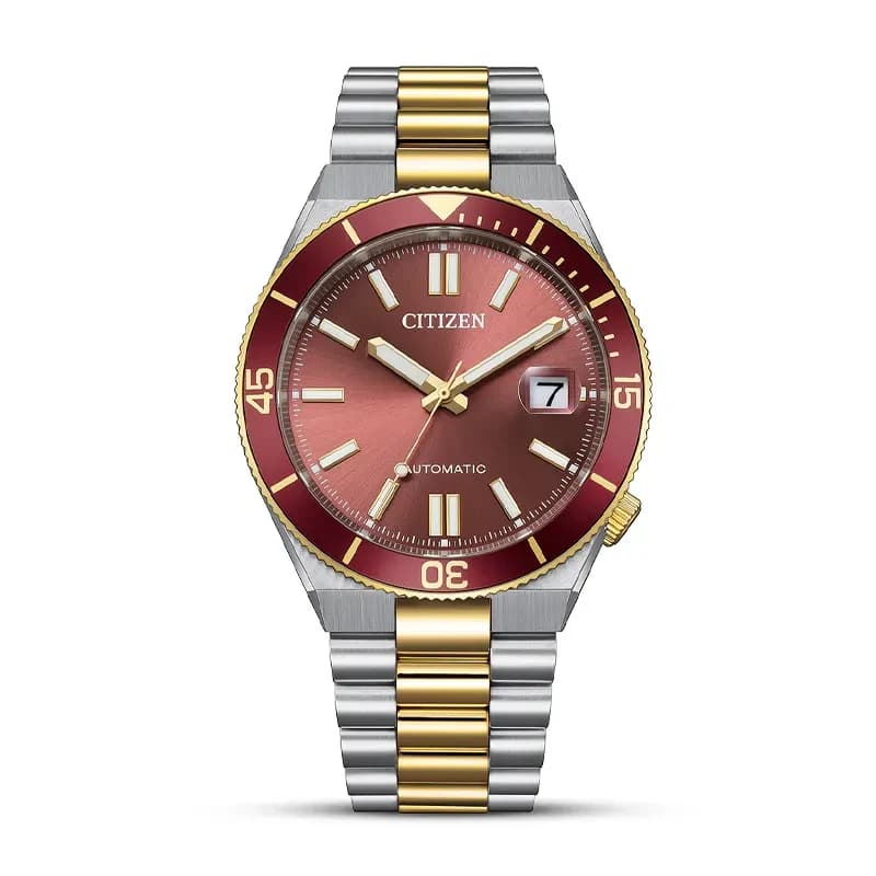 Citizen Tsuyosa Shore Automatic Red Dial Men's Watch | NJ0234-58X