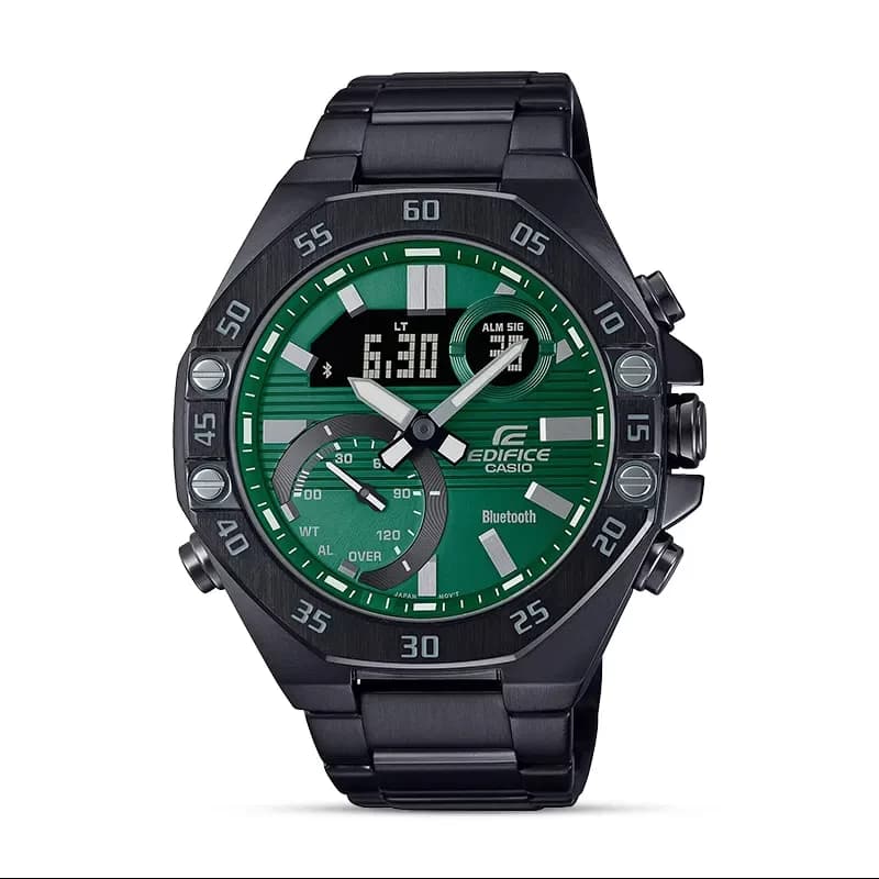 Casio Edifice Bluetooth Green Dial Men’s Watch | ECB-10DC-3A