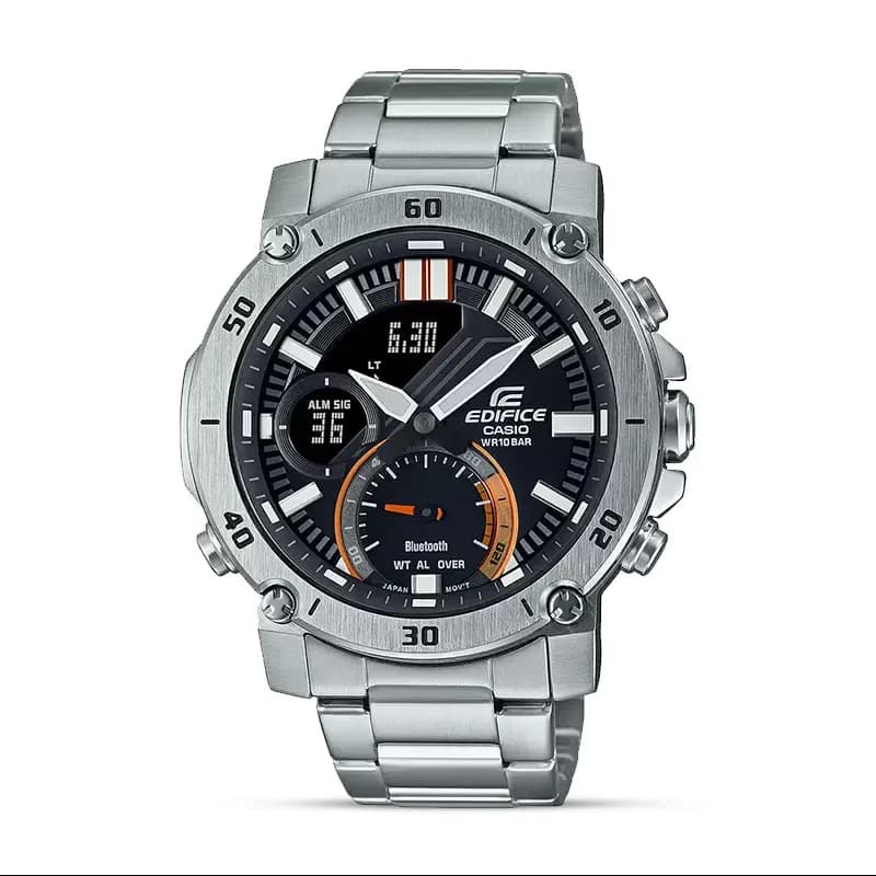 Casio Edifice Bluetooth Black Dial Men’s Watch | ECB-20D-1A