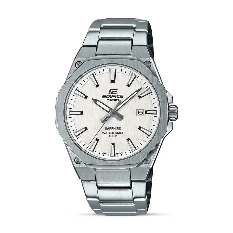 Casio Edifice EFR-S108D-7AV White Dial Men's Watch