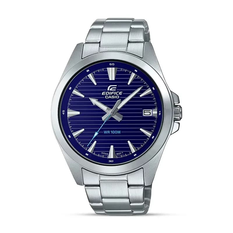 Casio Edifice EFV-140D-2AV Blue Dial Men's Watch