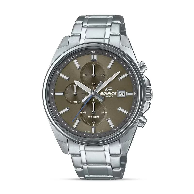 Casio Edifice EFV-610D-5CV Brownish Grey Dial Men's Watch