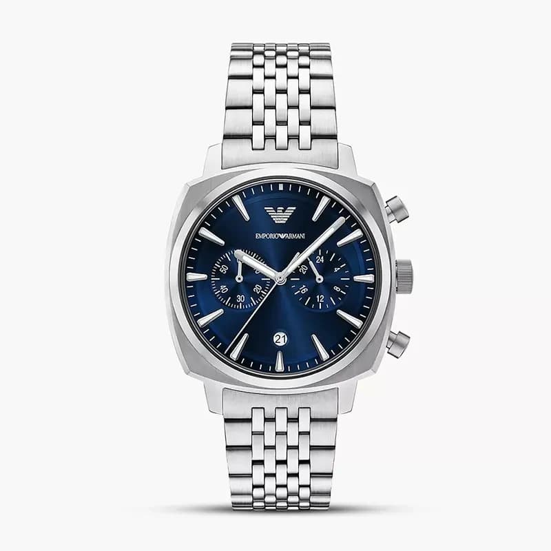 Emporio Armani Chronograph Blue Dial Men's Watch | AR11688