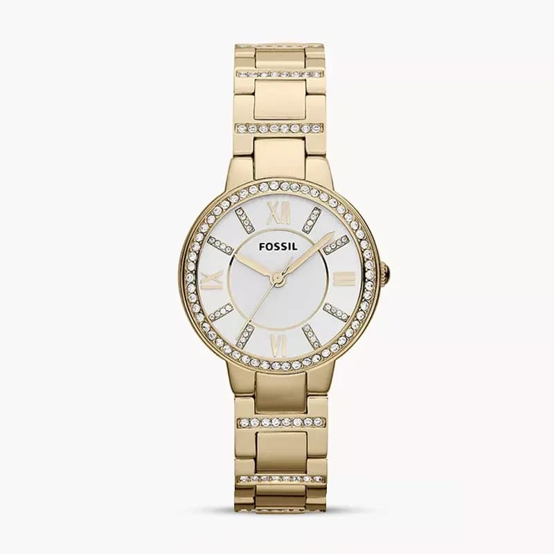 Fossil Virginia Silver Dial Ladies Watch | ES3283