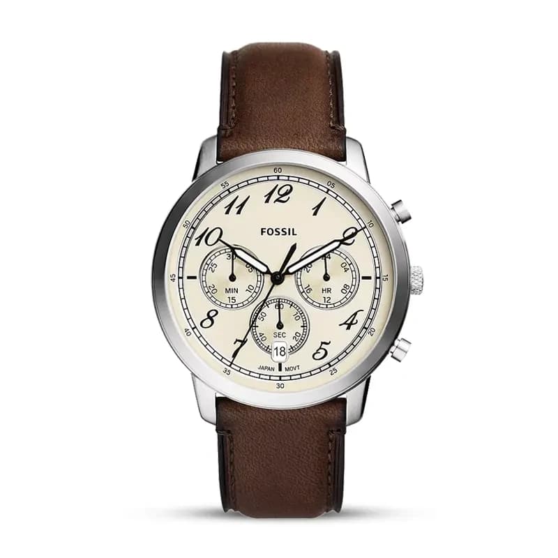 Fossil Neutra Chronograph Cream Dial Men's Watch | FS6022