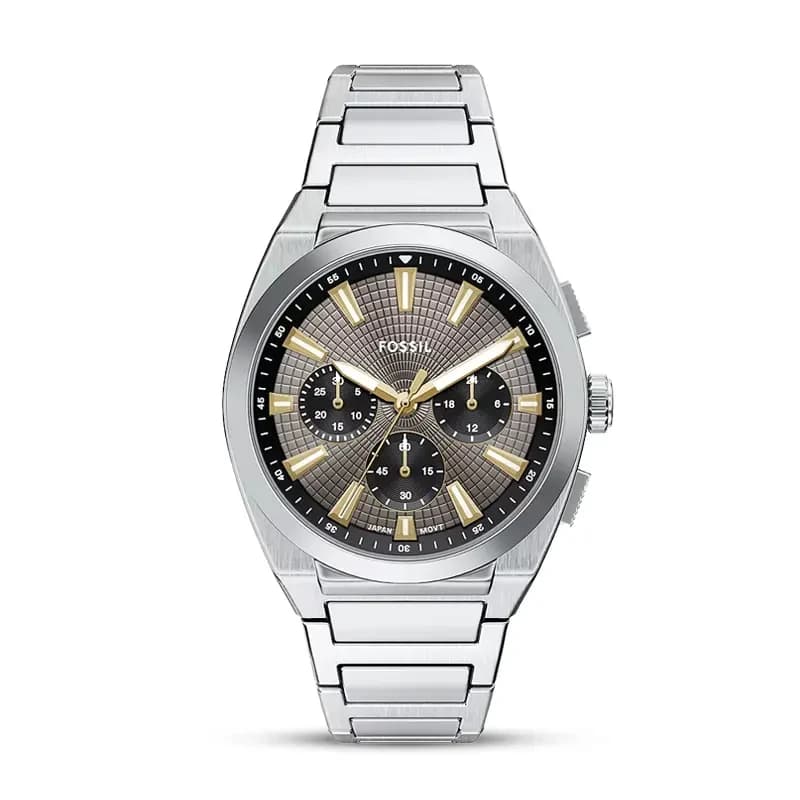 Test Fossil Everett Vintage Roadster-Inspired Chronograph Men's Watch | FS6128