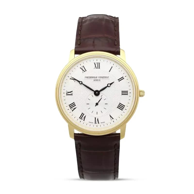 Frederique Constant Slim Line Silver Dial Men's Watch | FC-235M4S5