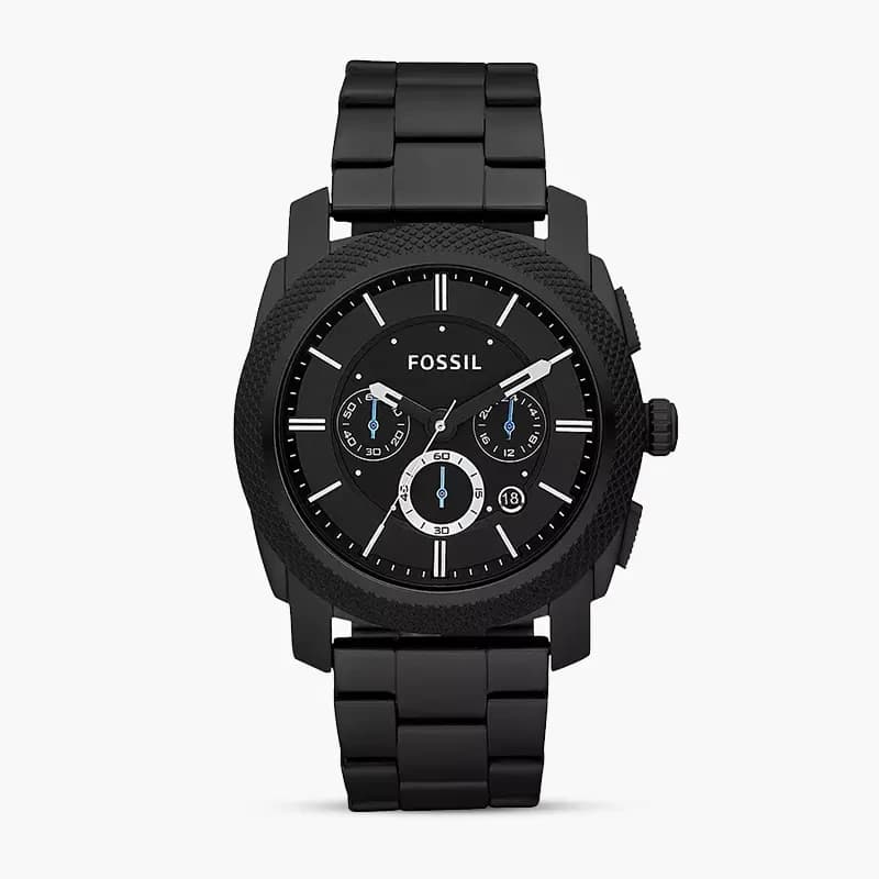 Fossil Machine Chronograph Black Dial Men's Watch | FS4552