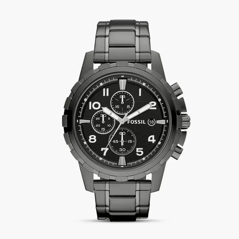Fossil Dean Chronograph Black Dial Men's Watch | FS4721