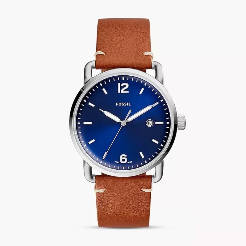 Fossil The Commuter Chronograph Blue Dial Men's Watch | FS5325