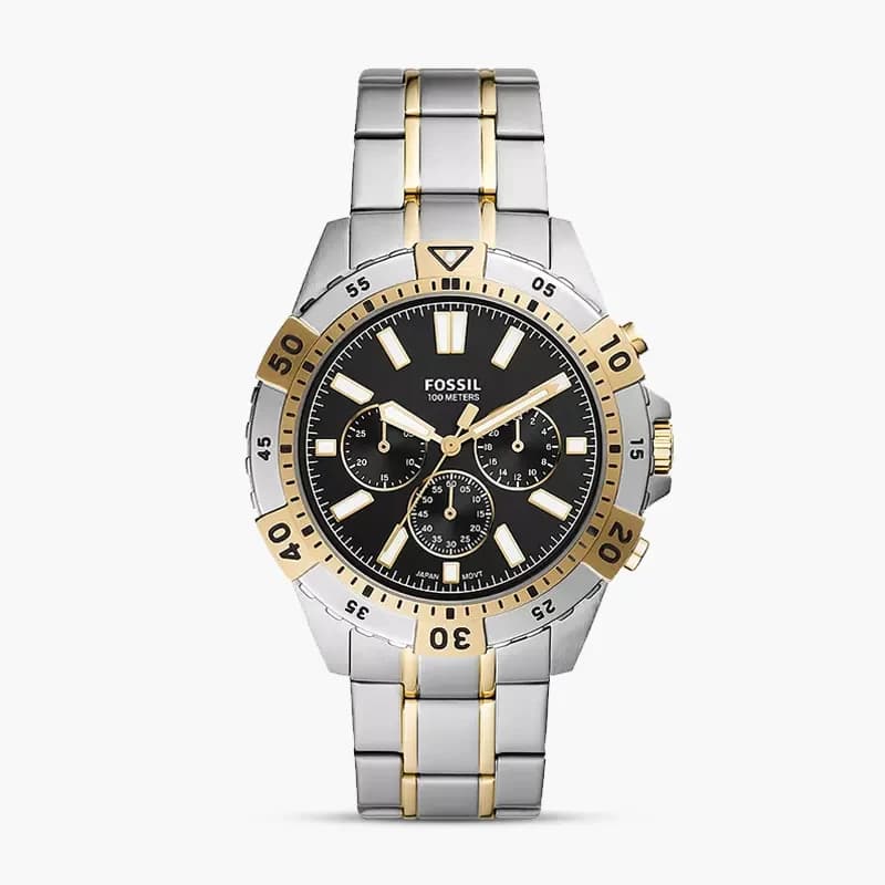 Fossil Garrett Chronograph Black Dial Men's Watch | FS5771