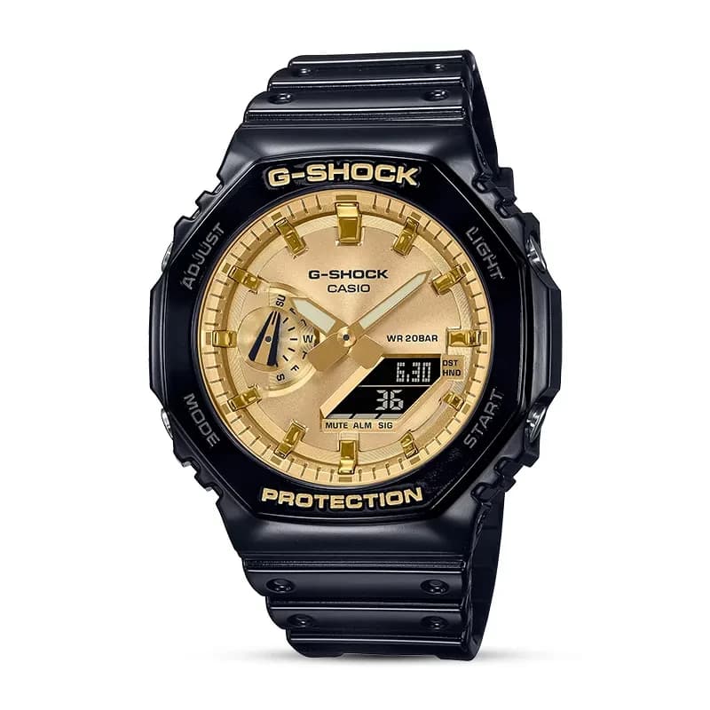 Casio G-Shock GA-2100GB-1A Gold Dial Men's Watch