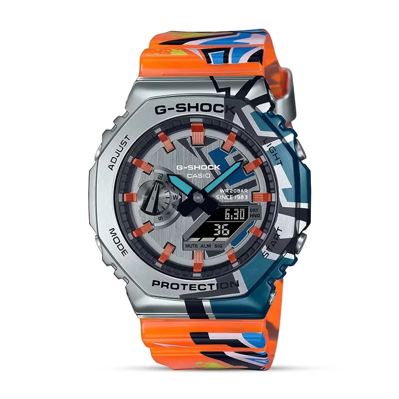 Casio G-Shock GM-2100SS-1A Grey Dial Men's Watch