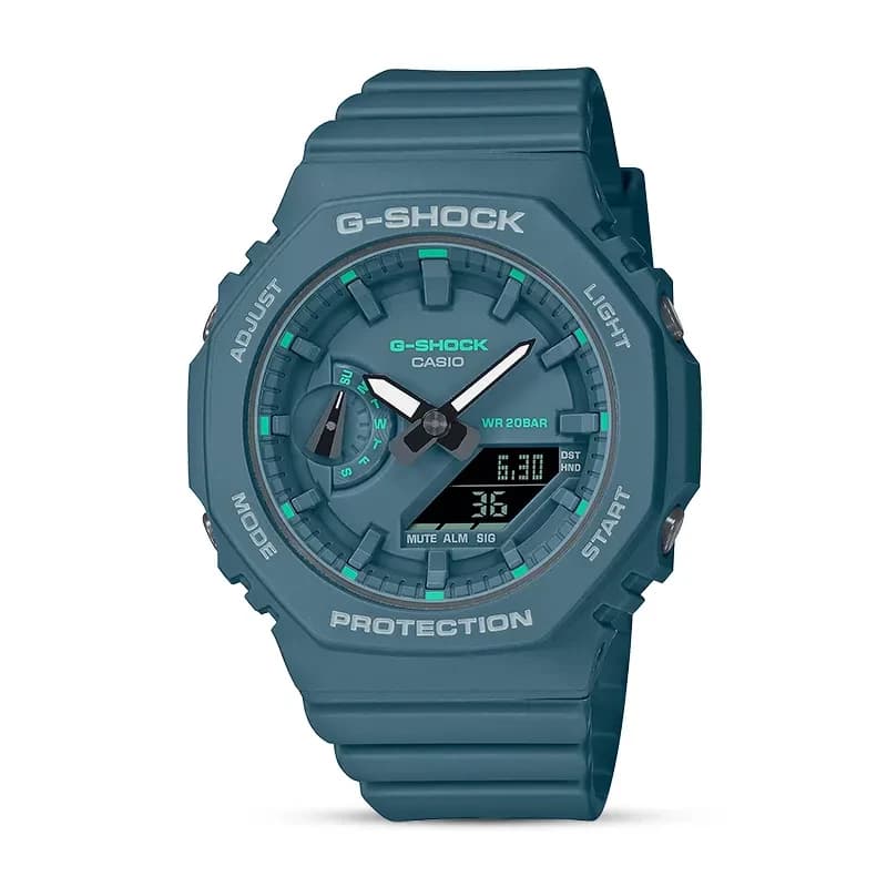 Casio G-Shock GMA-S2100GA-3A Modern Green Accents Watch