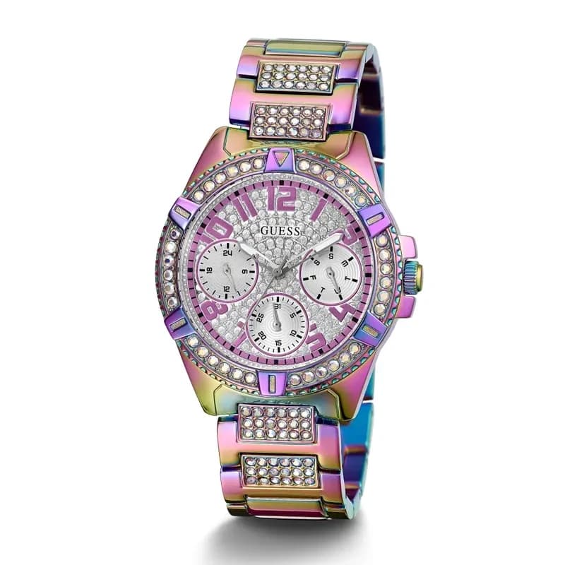 Guess Queen Iridescent Multi-function Ladies Watch | GW0044L1
