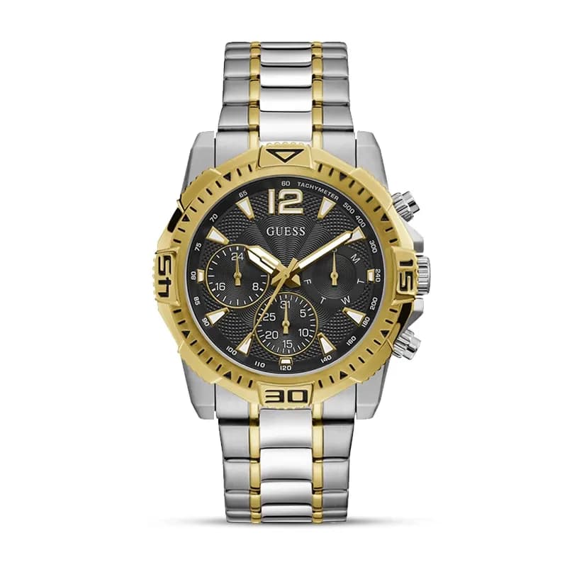 Guess Commander Multi-function Black Dial Men’s Watch | GW0056G4