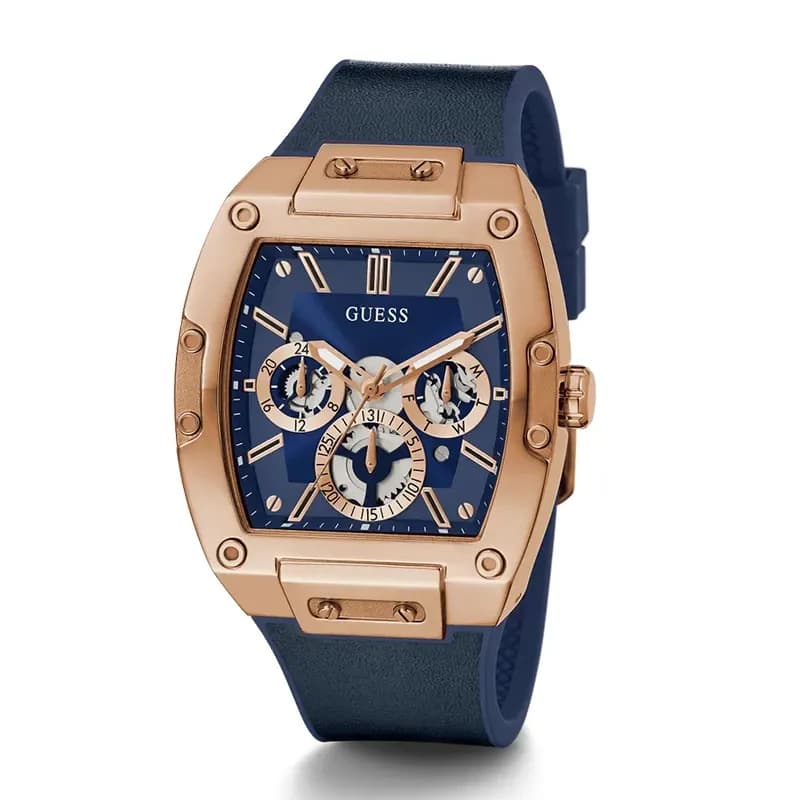 Guess Phoenix Multi-function Blue Dial Men’s Watch | GW0202G4