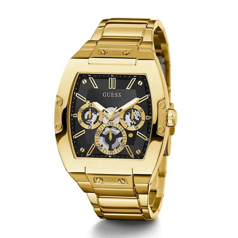 Guess Phoenix Multi-function Black Dial Men’s Watch | GW0456G1