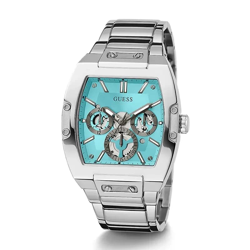 Guess Phoenix Multi-function Tiffany Dial Men’s Watch | GW0456G4