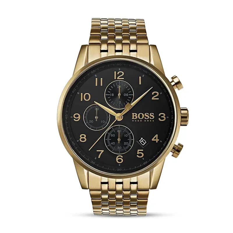 Hugo Boss Navigator Chronograph Black Dial Men’s Watch | 1513531