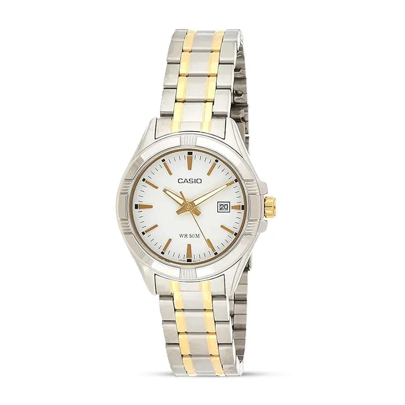 Casio Enticer LTP-1308SG-7A Two-tone Ladies Watch