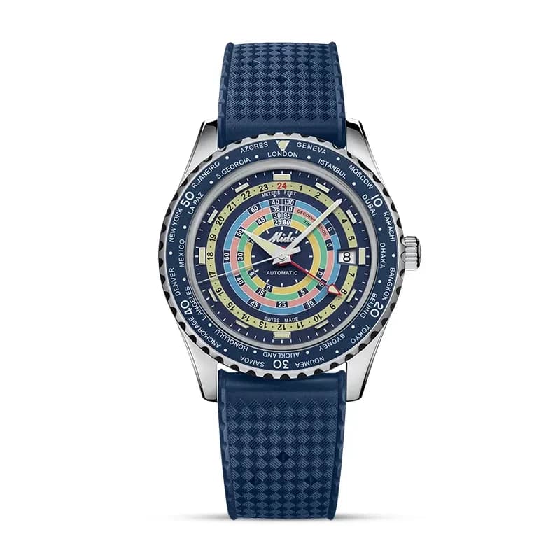 Mido Ocean Star Decompression Worldtimer Men's Watch | M026.829.17.041.00