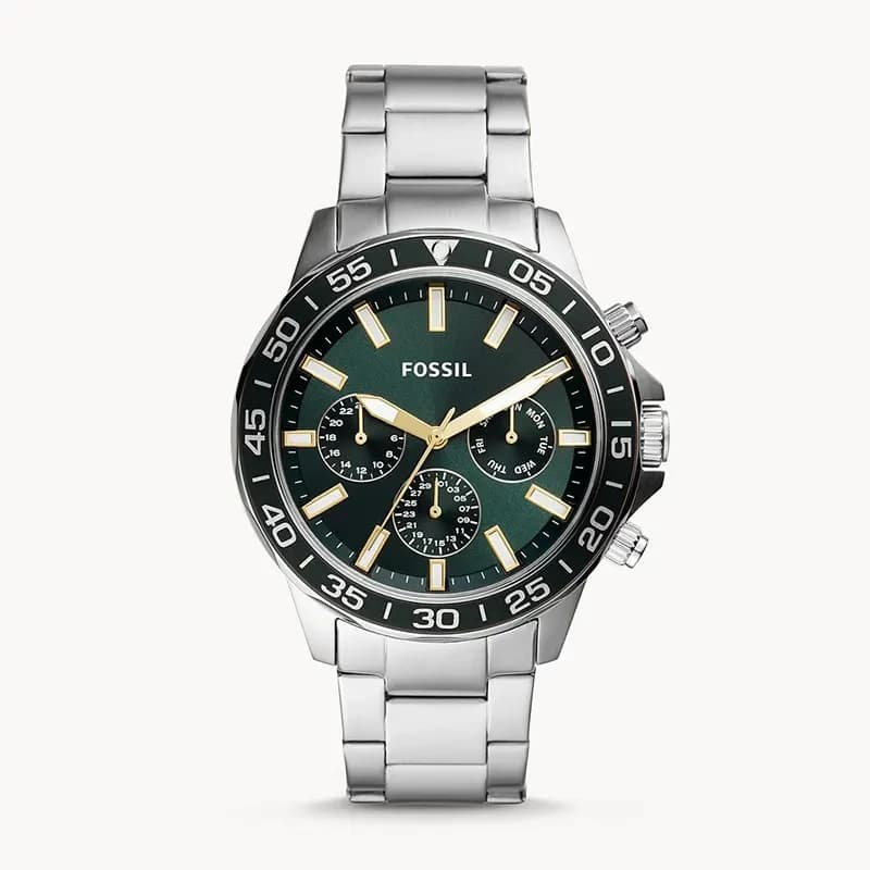 Fossil Bannon Multifunction Green Dial Men's Watch | BQ2492