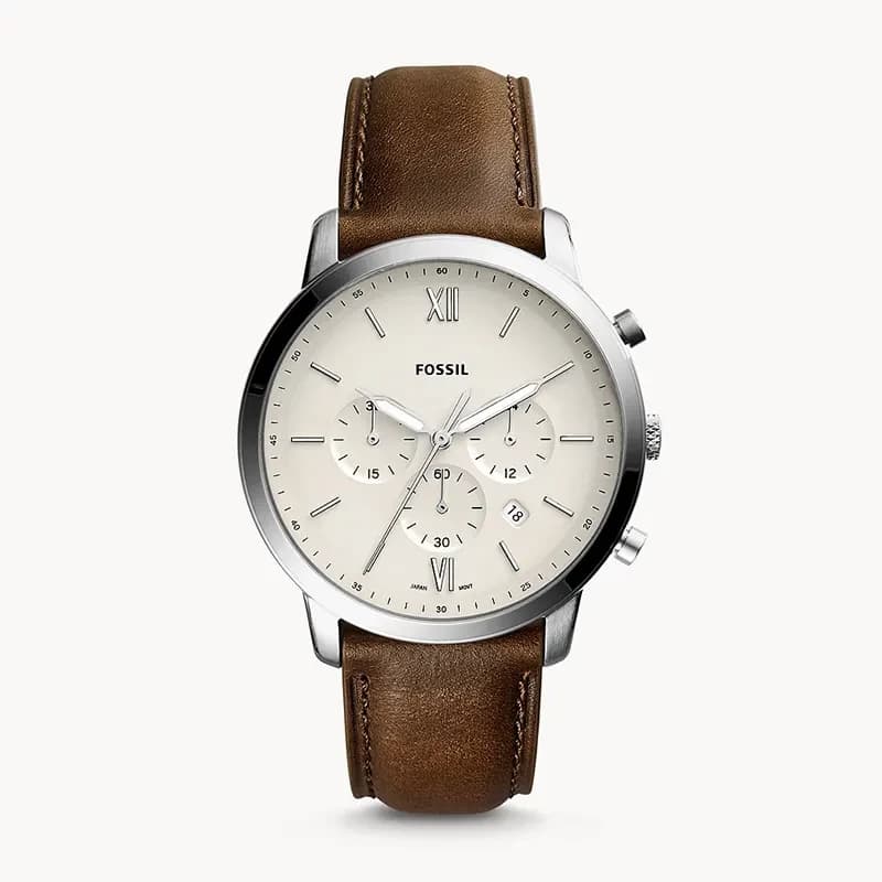 Fossil Neutra Chronograph Cream Dial Men’s Watch | FS5380