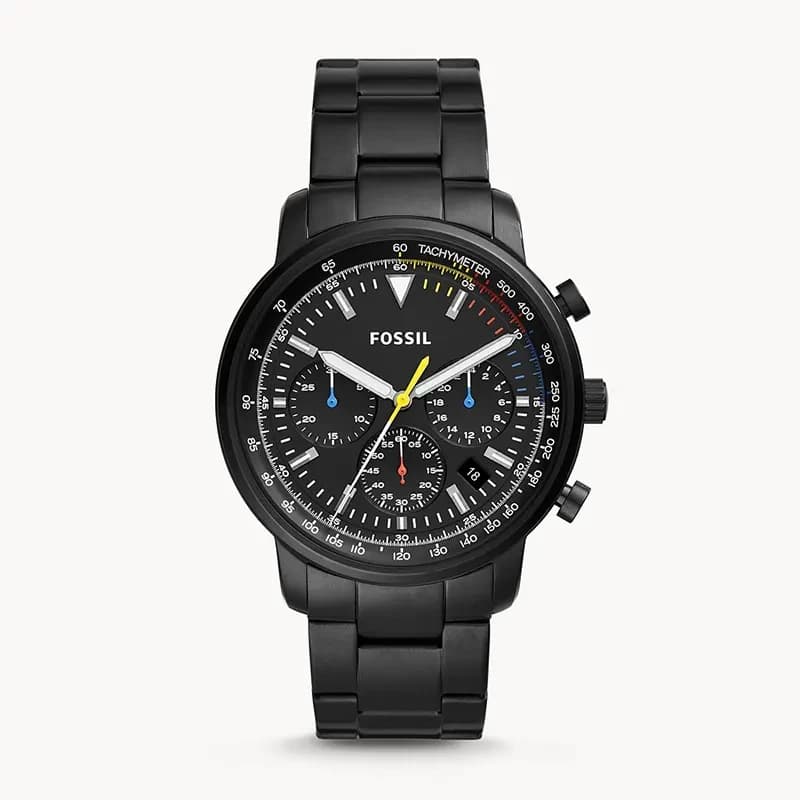 Fossil Goodwin Chronograph Black Dial Men's Watch | FS5413