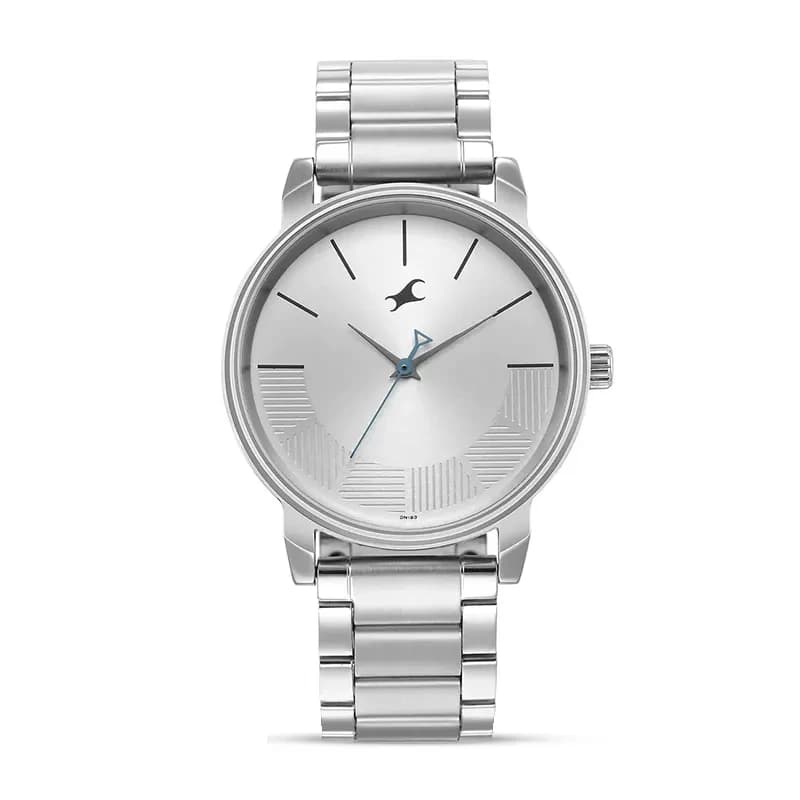 Fastrack 3291SM02 Stunners Silver Dial Men's Watch