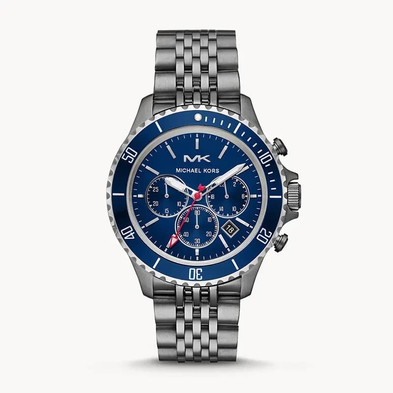 Michael Kors Bayville Chronograph Blue Dial Men's Watch | MK8727