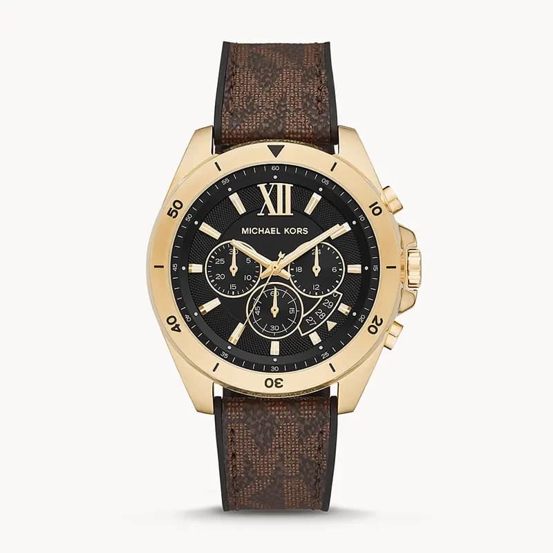 Michael Kors Brecken Chronograph Black Dial Men’s Watch | MK8849