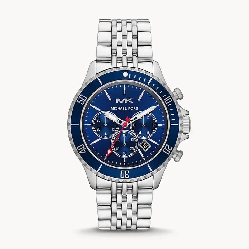 Michael Kors Bayville Chronograph Blue Dial Men's Watch | MK8896