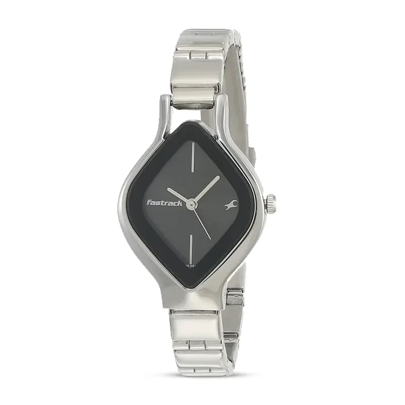 Fastrack 6109SM02 Animal Instinct Black Dial Ladies Watch