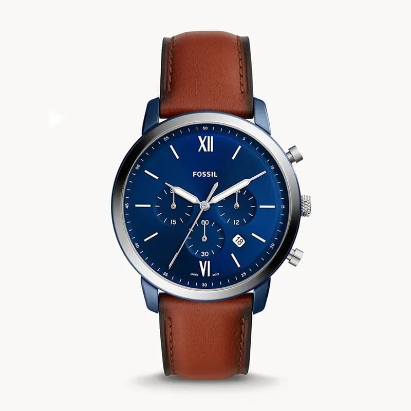 Fossil Neutra Chronograph Blue Dial Men's Watch | FS5791