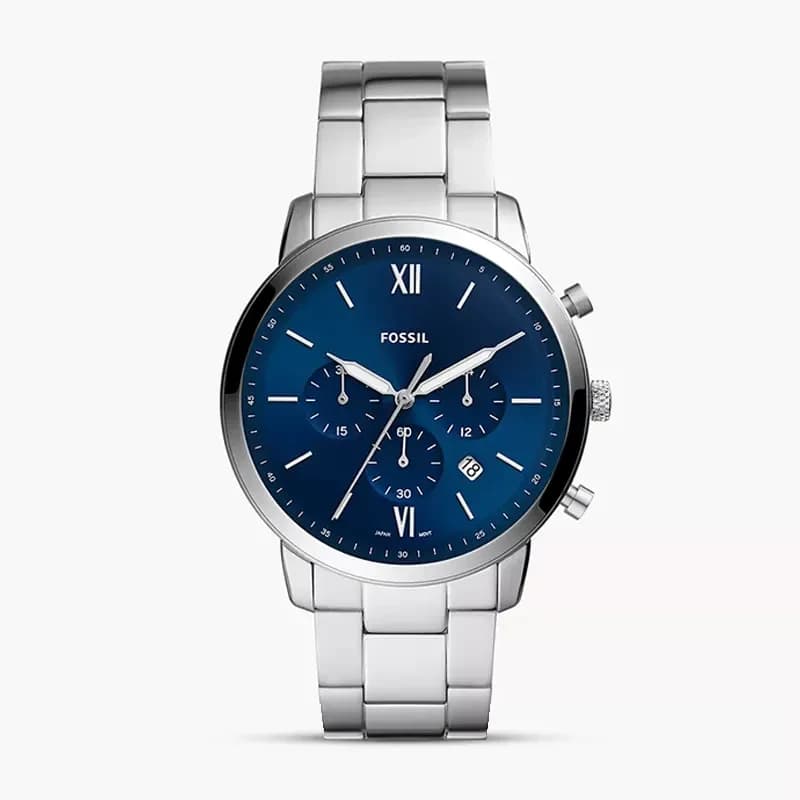 Fossil Neutra Chronograph Blue Dial Men's Watch | FS5792