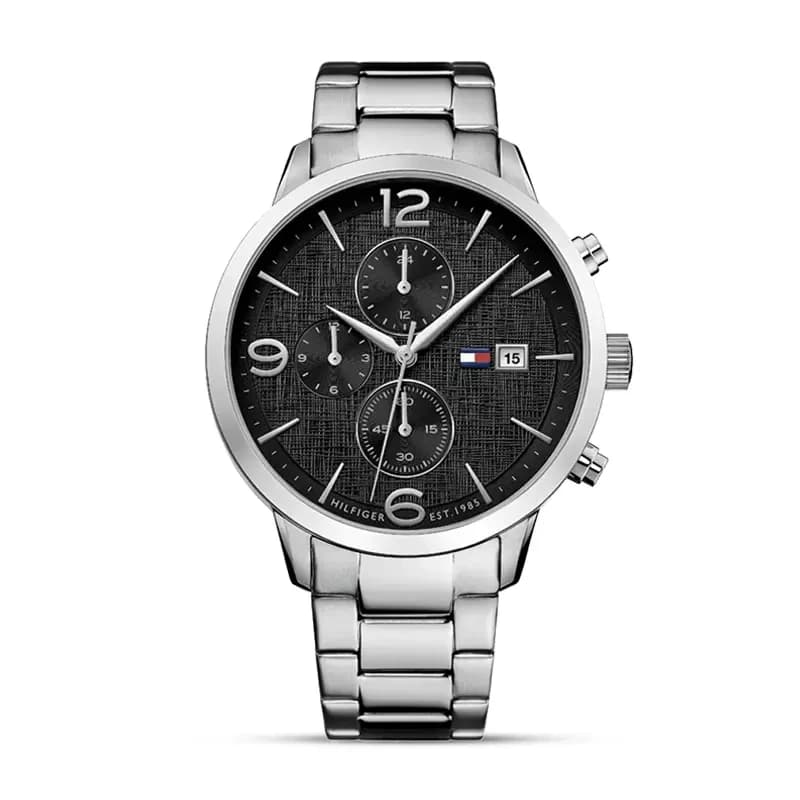 Tommy Hilfiger Liam Chronograph Black Dial Men's Watch | 1710356