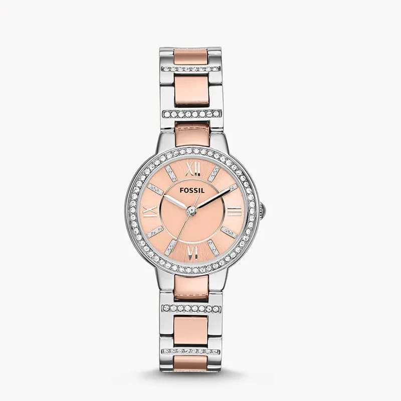 Fossil Virginia Two-Tone Ladies Watch | ES3405