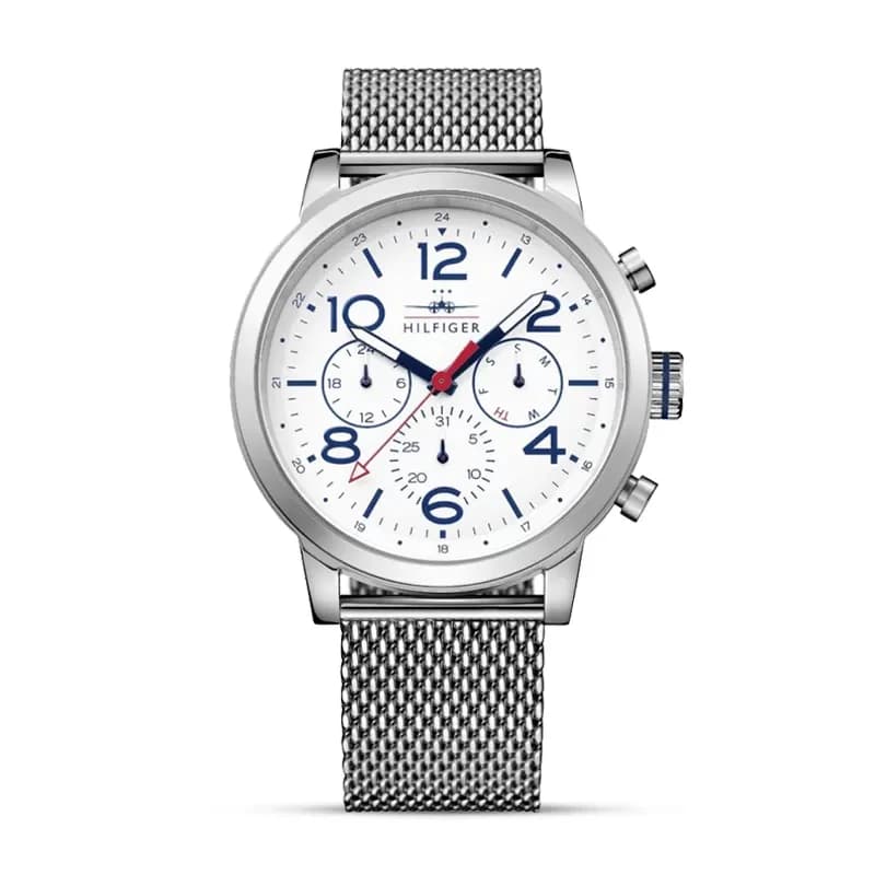 Tommy Hilfiger Jake Chronograph White Dial Men's Watch | 1791233