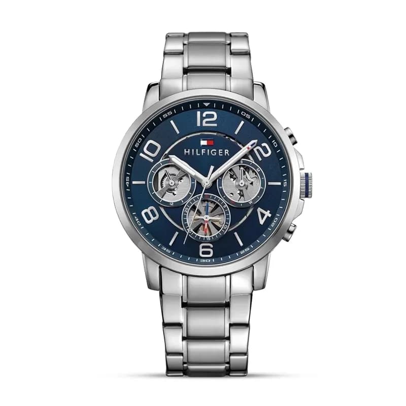 Tommy Hilfiger Keagan Chronograph Blue Dial Men's Watch | 1791293