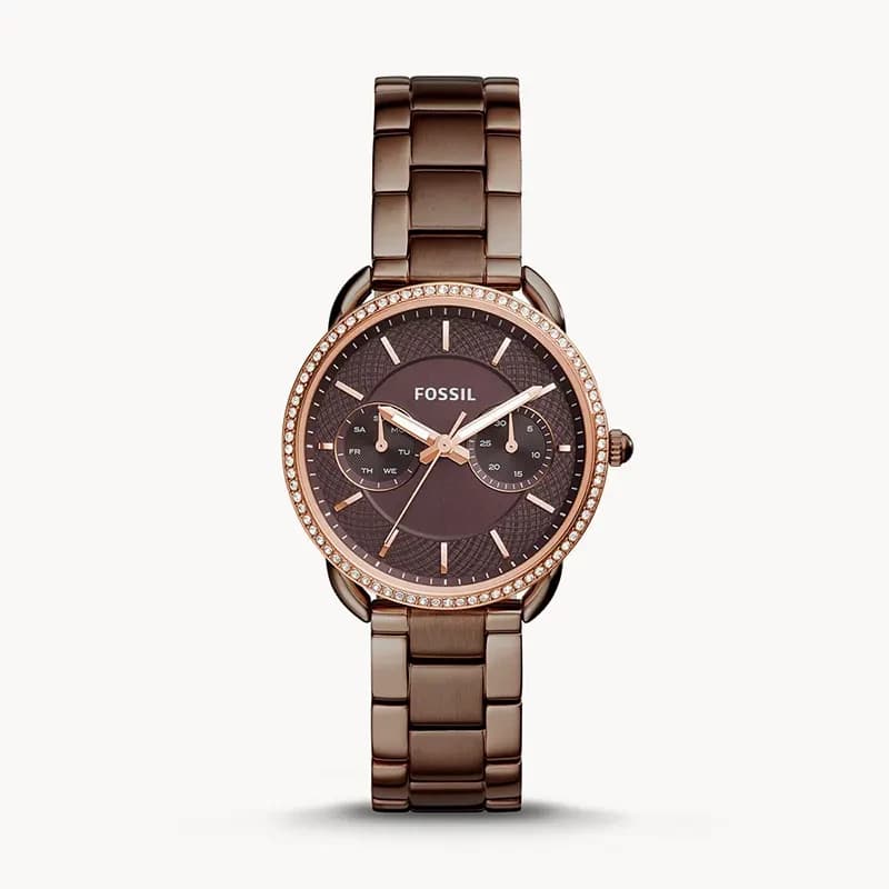 Fossil Tailor Brown Dial Ladies Watch | ES4258